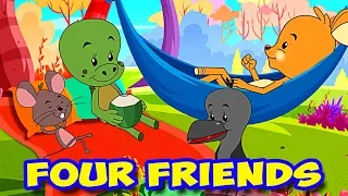 Four Friends - English Story | Stories For Kids | Moral Stories In English | Story In English