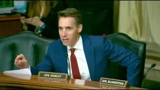 Hawley Rips Biden Admin, Intelligence Agencies For Hiding COVID Origins Info From American Public