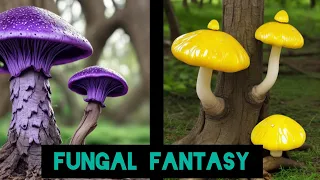 Mushroom images🍃| breathtaking fungi🍄 | Colourful mushrooms💫| beautiful nature wallpaper 🍀