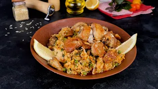 Паэлья с курицей и морепродуктами - Рецепты от Со Вкусом