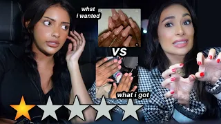 we went to the worst reviewed nail salon in Dubai on ACCIDENT. 😭