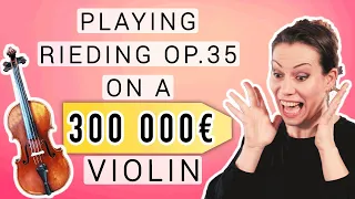 Rieding, Oskar: Concerto op. 35, b-minor/ h-Moll played on a Gagliano violin