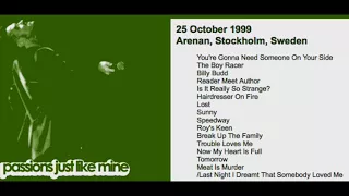 Morrissey - October 25, 1999 - Stockholm, Sweden, Europe (Full Concert) LIVE