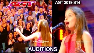 Emanne Beasha 10 year old opera singer "Nessun Dorma" AMAZING | America's Got Talent 2019 Audition