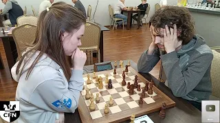 WFM Fatality (1932) vs S. Kamaev (1989). Chess Fight Night. CFN. Blitz