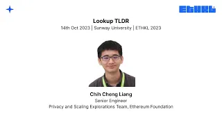 Chih Cheng Liang: Lookup TLDR | 14th Oct 2023 | Sunway University | ETHKL 2023