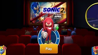 Sonic Dash Movie Knuckles from Sonic the Hedgehog Movie 2 Unlocked Update All 52 Characters Unlocked