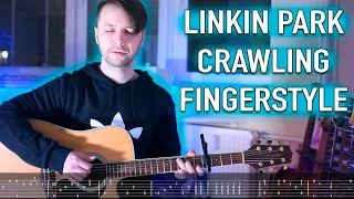 Linkin Park - Crawling⎪Fingerstyle + Free tabs