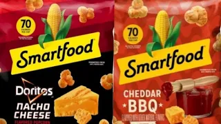 Smartfood Popcorn Review (Cheddar BBQ and Dorito's Nacho Cheese)