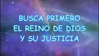 Busca primero el reino de Dios