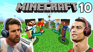 Messi & Ronaldo play MINECRAFT - The Generational War!