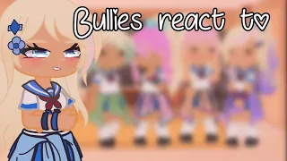 🩸Bullies react to~//gacha cub//yandere sim//eng-ro sub//part 18