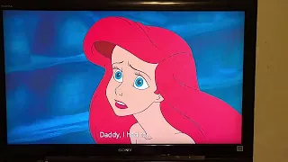 The Little Mermaid (1989)- King Triton Argues Ariel About Human World/King Triton Destroyed Grotto