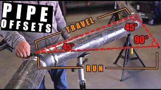 How to Fit 45 Degree OFFSETS ? | PIPEFITTING