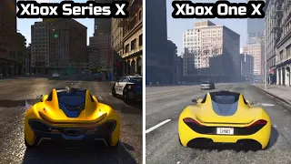 GTA 5 | Xbox Series X VS Xbox One X | Graphics Comparison