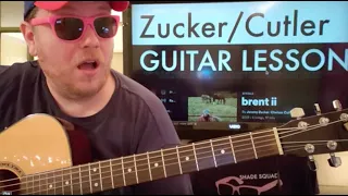 How To Play emily Guitar Jeremy Zucker Chelsea Cutler // easy guitar tutorial beginner lesson