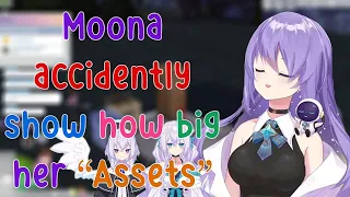 Moona Accidently Show How Big Her "Assets" to Nyori Family in Japan