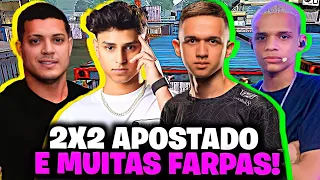 2X2 APOSTADO? NOBRU FARPOU FRESCO E NAPPON E OS DESAFIOU! FT. CEROL! TEVE FARPAS?