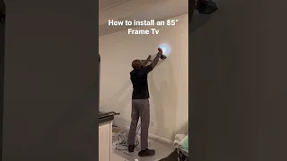 How to install a Samsung Frame Tv