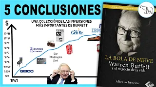 LA BOLA DE NIEVE: WARREN BUFFETT Y EL NEGOCIO DE LA VIDA (DE  ALICE SCHROEDER)