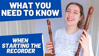Starting the recorder: what you need to know | Team Recorder