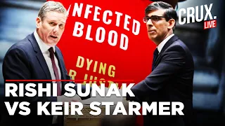 UK Parliament Showdown: PM Rishi Sunak Faces Keir Starmer After Controversial Infected Blood Scandal