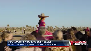 Mariachi bajo las estrellas evento cultural celebrando el día de las madres