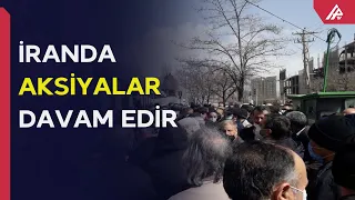 Təbrizdə etirazlar alovlanır - YENİ GÖRÜNTÜLƏR - APA TV