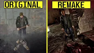 Silent Hill 2 Remake vs Original Gameplay Graphcis Comparison | State of Play May 2024