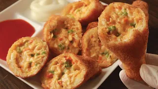 Tasty Bread Snack For Party Recipe By Chef Hafsa | Hafsas Kitchen