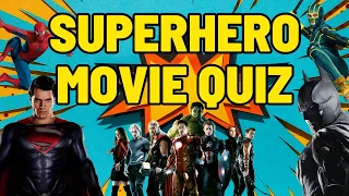 Guess the Superhero Movie Picture Quiz (40 Questions)
