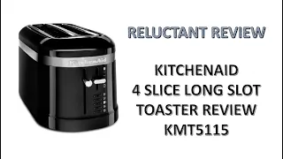 KitchenAid 4 slice long slot toaster Review