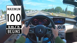 Mercedes C 300 POV Acceleration | 4K by POVAuto