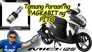 Tamang Paraan ng Pagkabit ng Pito (Changing Motorcycle Tire Valves and Tips On Using Tire Sealant)