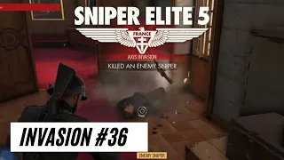 Sniper Elite 5 - Axis Invasion 36th Win - Mission 2 Occupied Residence in 4k on July 11th 2022