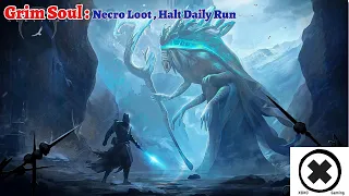 Grim Soul : Necro Loot and Halt Daily Run #grimsoul #gaming #gamer #gamers #darkfantasygaming
