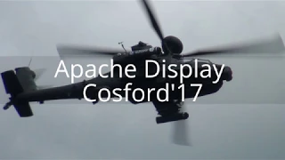 Apache Demo display RAF Cosford 2017