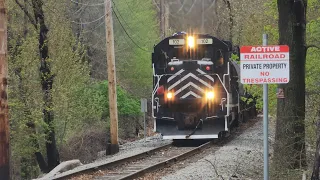 Fore River Transportation Freight train Crossing at Commercial St in Braintree (read desc)