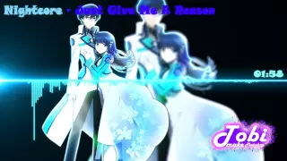 Nightcore   Just Give Me A Reason