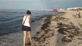 "Шикарный пляж и бирюзовое море в Тунисе", от Сусса до Монастира июнь 2018
