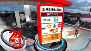 Oil Price Rollback (May 2, 2023): Gasoline P1.50/L | Diesel P1.30/L | Kerosene... | 24 Oras