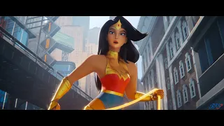 Super Pets 2022 | Top scene | Lulu & hamsters VS Batman & Wonder Woman | HD