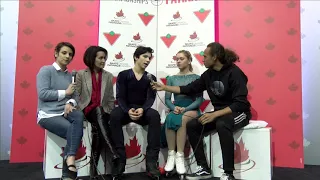 #CTNSC19: Marjorie Lajoie / Zachary Lagha - Junior Ice Dance (QC)