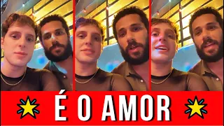 KELVIN E RAMIRO CANTAM JUNTOS NOS BASTIDORES DA NOVELA TERRA E PAIXÃO! 💖 VEJA O VÍDEO! 🎤🎶