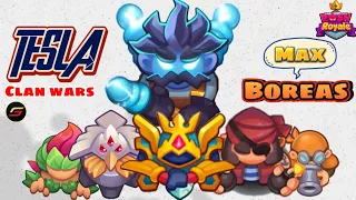 Tesla vs. Max Talents Boreas - Clan War - Surprise War Day - Rush Royale