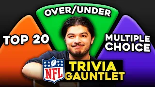 Taking On The ULTIMATE NFL Trivia Gauntlet!