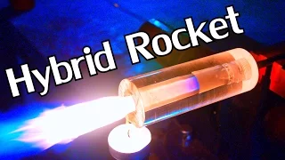 Building a DIY Transparent Hybrid Rocket Engine - NightHawkInLight