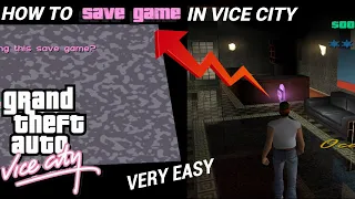 How to Save Game in GTA Vice City | Mission Kaise Save Kare GTA Vice City m