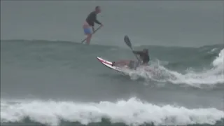 Waveski Surfing Buffels Bay, South Africa