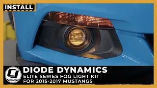 S550 Elite Fog Lights Look SICK! 🤩| Diode Dynamics |  2015-2017 Mustang